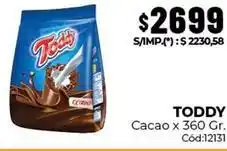Diarco Toddy - cacao x 360 gr. cód:12131 oferta