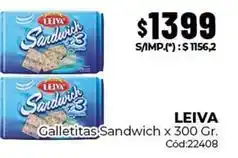 Diarco Leiva - galletitas sandwich oferta