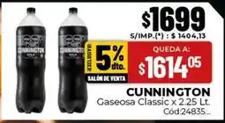 Diarco Cunnington - gaseosa classic x 2.25 lt. cód:24835 oferta