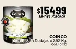 Diarco Coinco - palmitos en rodajas oferta