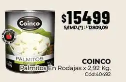 Diarco Coinco - palmitos en rodajas oferta