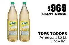 Diarco Tres torres - amargo oferta