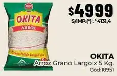 Diarco Arroz grano largo x 5 kg. cód:18951 oferta