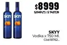 Diarco Skyy - vodka x 750 ml oferta