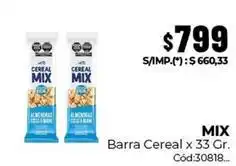 Diarco Barra cereal x 33 gr oferta