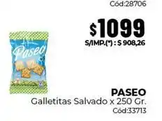 Diarco Paseo - galletitas salvado x 250 gr. c uevo:33713 oferta