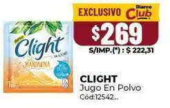 Diarco Clight - jugo en polvo c uevo:12542 oferta