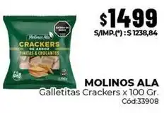 Diarco Molinos ala - galletitas crackers oferta