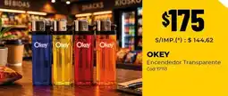 Diarco Okey - encendedor transparente cod. 17713 oferta