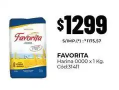 Diarco Favorita - harina 0000 cód:31411 oferta