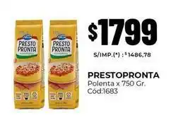 Diarco Presto pronta - prestopronta polenta oferta