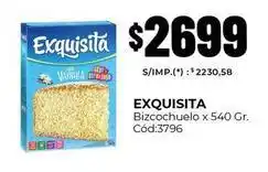 Diarco Exquisita - bizcochuelo cód:3796 oferta