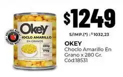 Diarco Okey - choclo amarillo en grano oferta