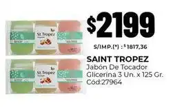 Diarco Jabón de tocador glicerina 3 un. x 125 gr. cód:27964 oferta
