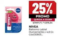 Diarco Nivea - bálsamo labial humectante x 4,8 gr. cód:30803 oferta