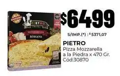 Diarco Pietro - pizza mozzarella a la piedra x 470 gr. cód:30870 oferta