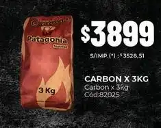 Diarco Patagonia - carbon x 3kg cód:82025 oferta