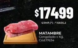 Diarco Matambre congelado cód:17634 oferta