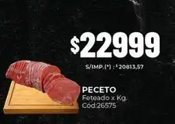 Diarco Peceto feteado x kg. cód:26575 oferta