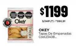 Diarco Okey - tapas de empanadas cód:23408 oferta