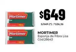 Diarco Mortimer - esponja de fibra lisa cód:28643 oferta