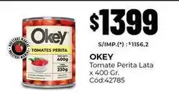 Diarco Okey - tomate perita lata x 400 gr. cód:42785 oferta