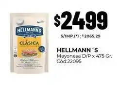 Diarco Hellmann's - mayonesa d/p oferta