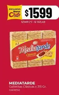Diarco Galletitas clásicas oferta