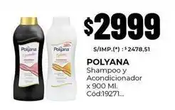 Diarco Polyana - shampoo y acondicionador x 900 ml. cód:19271 oferta