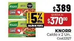 Diarco Knorr - caldo x 2 un oferta