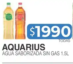 Masivos Aquarius agua saborizada sin gas oferta