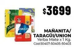 Diarco Yerba mate x 1 kg. cód:50407-50405-50403 oferta