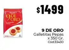 Diarco 9 de oro - galletitas pepas oferta