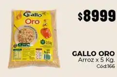 Diarco Gallo oro - arroz x 5 kg. cód:166 oferta