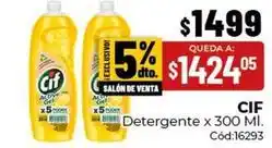 Diarco Cif - detergente oferta