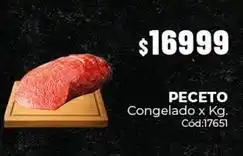 Diarco Peceto congelado x kg. cód:17651 oferta