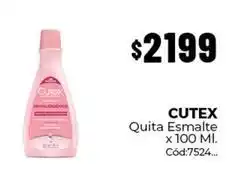Diarco Cutex - quita esmalte oferta