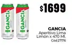 Diarco Gancia - aperitivo lima limón oferta