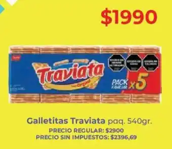 Traviata galletitas
