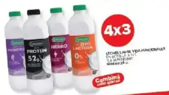 Carrefour La serenisima leches larga vida funcionales oferta