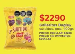 Supermercados Vea Bagley galletitas surtidas oferta