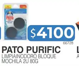 Masivos Pato purific limpiainodoro bloque mochila oferta