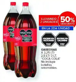 Carrefour Coca cola gaseosas oferta
