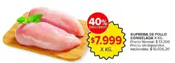 Carrefour Suprema de pollo congelada oferta