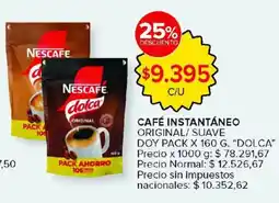 Carrefour Nescafé dolca original/suave oferta