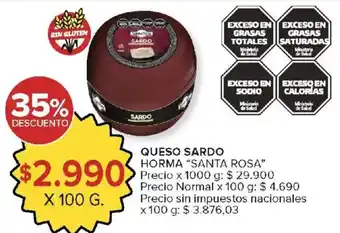 Carrefour Sardo queso sardo oferta