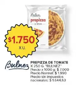 Carrefour Bulnez prepizza de tomate oferta