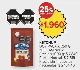 Carrefour Market Hellmann's ketchup oferta