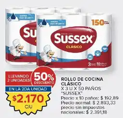 Carrefour Sussex rollo de cocina clásico oferta