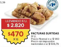Carrefour Market Facturas surtidas oferta